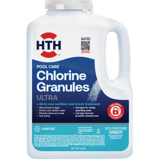 HTH Pool Care 5 Lb. Chlorine Granules